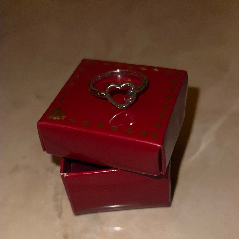 Silver Heart Ring